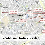 Helle 72qm Maisonette Altbau Im Herzen Erfurts Mit Kingsize Bett, 45 Zoll Smart-tv, Nobilia Kueche, 150mbts Wlan - Nur Ein Kurzer Spaziergang Zur Kraemerbruecke - Kostenlose Parkplaetze In Laufentfernung - Ausgewaehlte Empfehlungen Fuer Erfur