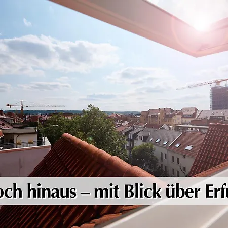 Helle 72qm Maisonette Altbau Im Herzen Erfurts Mit Kingsize Bett, 45 Zoll Smart-tv, Nobilia Küche, 150mbts Wlan - Nur Ein Kurzer Spaziergang Zur Krämerbrücke - Kostenlose Parkplätze In Laufentfernung - Ausgewählte Empfehlungen Für Inkl *