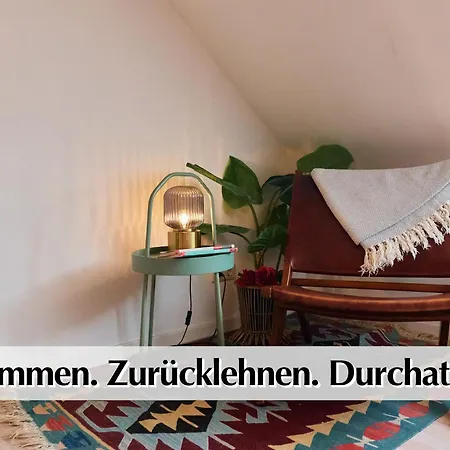 Helle 72qm Maisonette Im Herzen Erfurts Mit Kingsize Bett, Smart-tv, Etc Apartamento