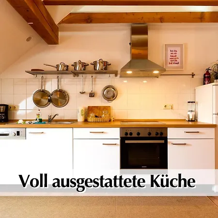 Apartamento Helle 72qm Maisonette Im Herzen Erfurts Mit Kingsize Bett, Smart-tv, Etc