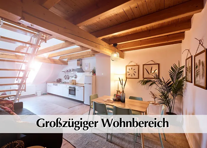 Helle 72qm Maisonette Altbau Im Herzen Erfurts Mit Kingsize Bett, 45 Zoll Smart-tv, Nobilia Küche, 150mbts Wlan - Nur Ein Kurzer Spaziergang Zur Krämerbrücke - Kostenlose Parkplätze In Laufentfernung - Ausgewählte Empfehlungen Für Inkl * Érfurt