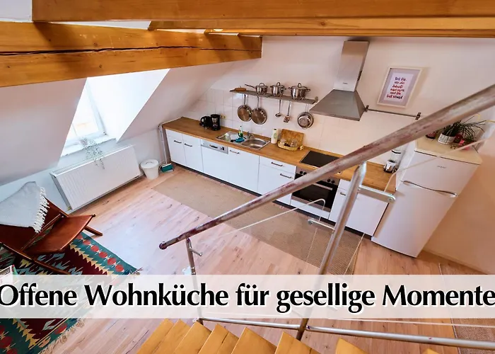 Helle 72qm Maisonette Altbau Im Herzen Erfurts Mit Kingsize Bett, 45 Zoll Smart-tv, Nobilia Küche, 150mbts Wlan - Nur Ein Kurzer Spaziergang Zur Krämerbrücke - Kostenlose Parkplätze In Laufentfernung - Ausgewählte Empfehlungen Für Inkl Apartamento Érfurt