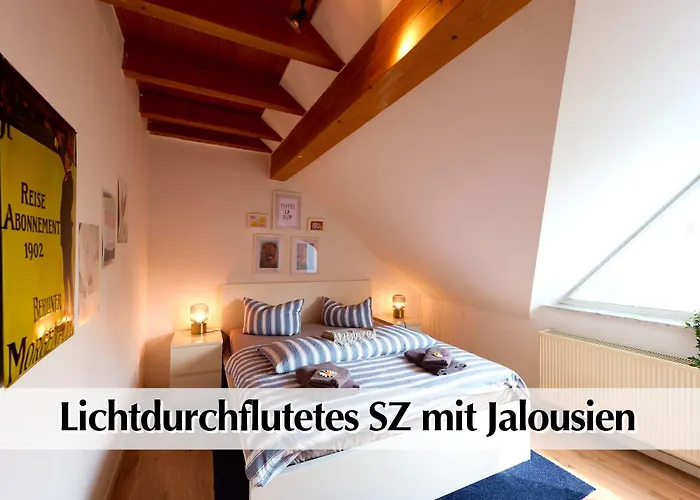 Apartamento Helle 72qm Maisonette Altbau Im Herzen Erfurts Mit Kingsize Bett, 45 Zoll Smart-tv, Nobilia Küche, 150mbts Wlan - Nur Ein Kurzer Spaziergang Zur Krämerbrücke - Kostenlose Parkplätze In Laufentfernung - Ausgewählte Empfehlungen Für Inkl Érfurt